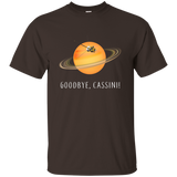 Goodbye, Cassini! - End Of Mission At Saturn T-shirt_black=