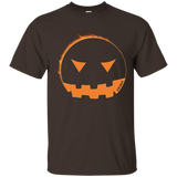Pumpkin Solar Eclipse Shirt Halloween Jack O Lantern_Black