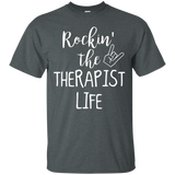 Rockin the therapist Life T-Shirt_Black