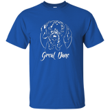 Great Dane T Shirt Dog Fun T-shirt Tee Gift Hund_black=