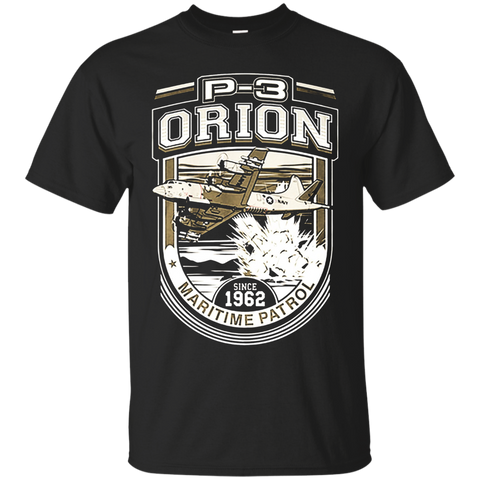 P-3 ORION - MARITIME PATROL SINCE 1962 Tshirt_Black