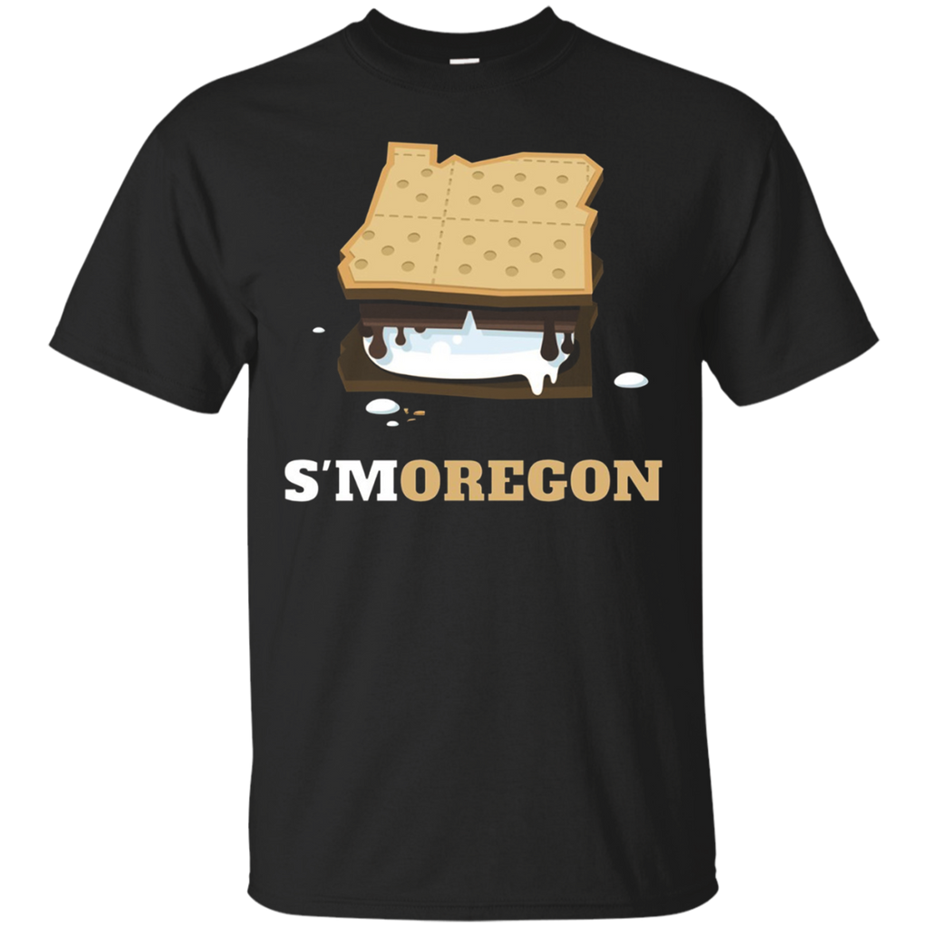 Oregon Outdoor Camping shirt with Smores_Black