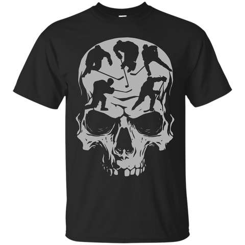 Sugar Skull Hockey T-Shirt_Black