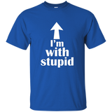 I'm With Stupid Up Arrow Funny