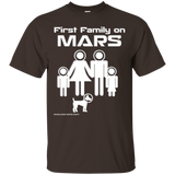 First Family On Mars - Funny Tshirt_black=