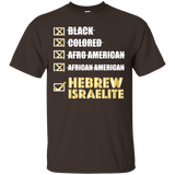 Don't Call Me Black I'm A Hebrew Israelite Shirt Colored_black=