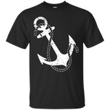 Nautical Anchor T-Shirt_Black