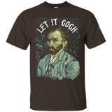 Let It Gogh Artist T Shirt - Vincent Van Gogh Funny Graphic