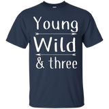 Young Wild and Three Gift T-Shirt_Black