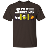 I'm A Simple Man I Just Like Beer And Something T-shirt