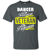 Dancer By Passion Veteran By Profession T Shirt_black