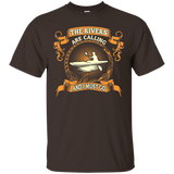 The Rivers Are Calling And I Must Go Kayaking Tshirt_Black