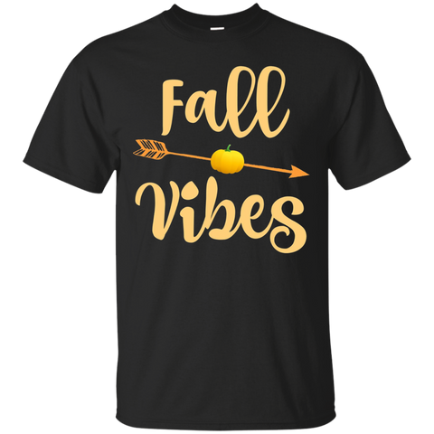 Cute Fall Shirts Autumn Apparel Fall Vibes Gift Tee_black