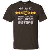 SISTERS OREGON Solar Eclipse Souvenir Gift T Shirt_Black