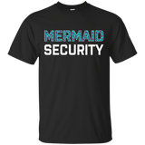 Mermaid Security T-Shirt_Black