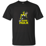 She-Hulk Comic Graphic T-Shirt_Asphalt