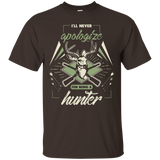 Deer Hunter T-shirt For Hunting Men Tee_black