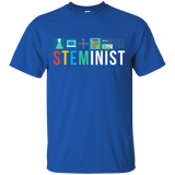 Steminist T-shirt Support Science Tech Eng And Math_black=