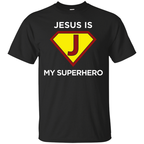 Jesus Is My Superhero Christian Fun Religious T Shirt