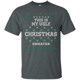 This Is My Ugly Christmas Sweater T-Shirt For X-Mas Parties_Black