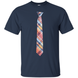 Necktie Dress T-Shirt for Weddings, Prom, Office, Receptions_Black