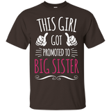 This Girl Got Promoted To Big Sister T-Shirt_Black