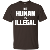 NO HUMAN IS ILLEGAL DACA T-shirt_Black