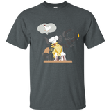 Overwatch Torbjorn Chef Spray Tee Shirt_Navy