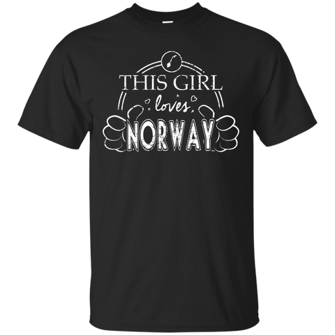 Norwegian T Shirt Girl Loves Norway T Shirt_black=