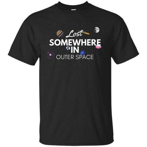 Lost Somewhere In Outer Space Funny Astronomer Shirt