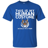 This is my Human Costume Actually I'm a Tiger Shirt_Navy