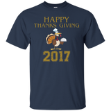 Happy Thanksgiving Tshirt Novelty Shirt_black