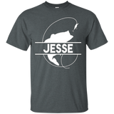 Jesse Fishing Name Pocket T-shirt First Name Monogram_black=