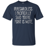Irregardless I Pacifically Said You're Point Is Mute Tshirt