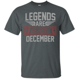 Legends Are Born In December T-shirt, Birthday Gift T Shirt