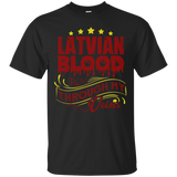 Latvian Blood Runs Through My Veins Tee