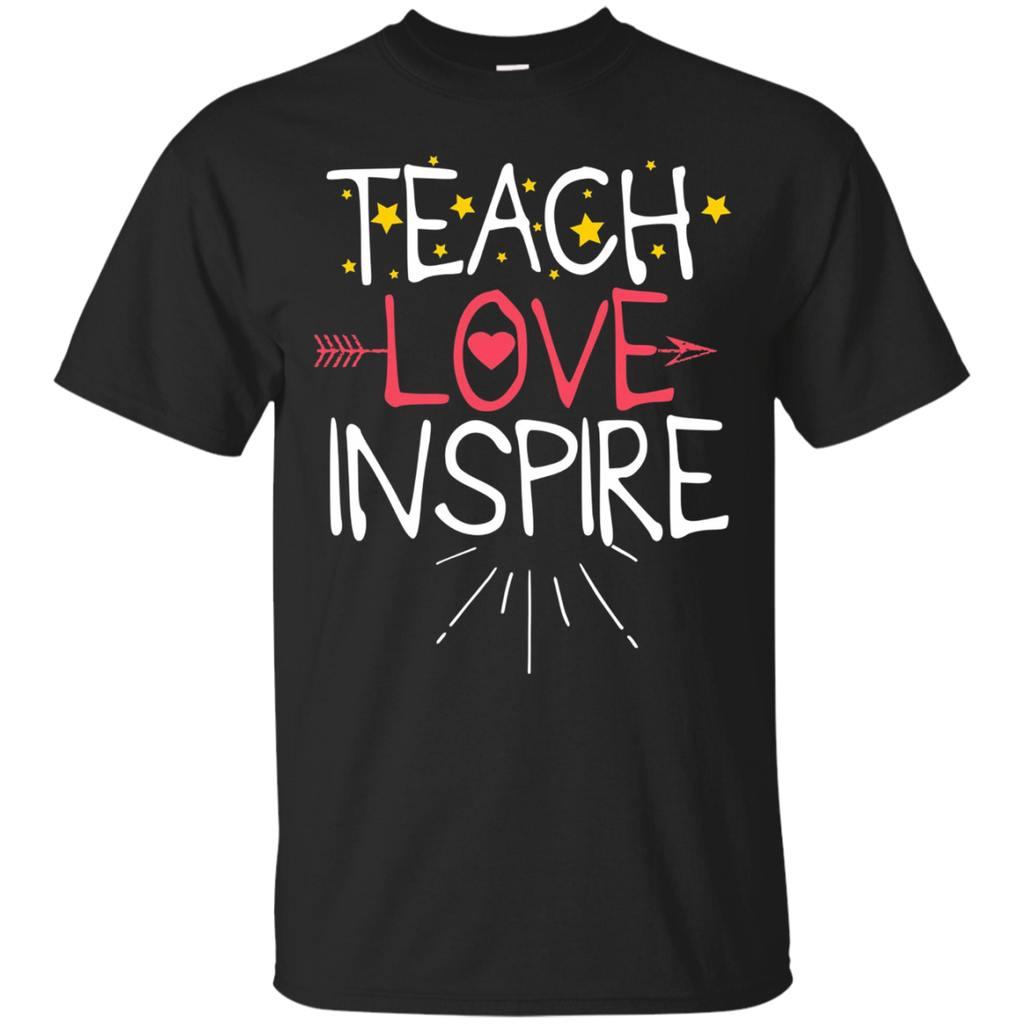 Teach Love Inspire Tshirt_Black