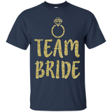 Womens Team Bride Bachelorette Party Matching Shirt_Black