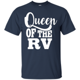 Queen Of The Rv T-shirt Funny Saying Sarcastic Novelty Cool_black=