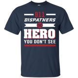 911 Dispatchers The Hero You Dont See T-shirt_black