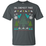 Chemist Tree Shirt Oh Chemistry Tree Ugly Christmas T-shirt_black=