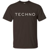 Techno T-Shirt DJ Music Lover Tee_Black