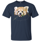 Red Panda Tshirt funny gift_Black