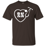 RN Nurse Logo T Shirt_Black
