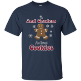 2nd Grade Teacher Tee My 1st Graders Are Smart Cookies_black=