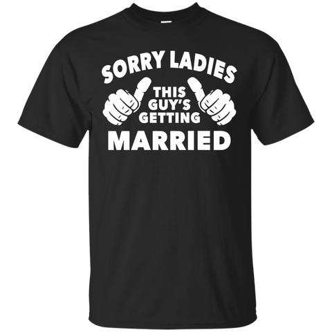 This Guy Is Getting Married Groom T-Shirt_Black