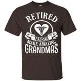 Retirement Grandma Gift Retired Nurse - MR T-Shirt_Black