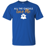 All The Ghouls Love Me T Shirt Funny Halloween Tee_black