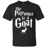 My Patronus Is A Goat T shirt_Black
