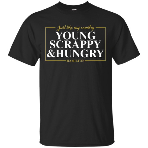 Young Scrappy And Hungry T-Shirt_Black